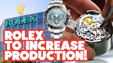 rolex production|More.